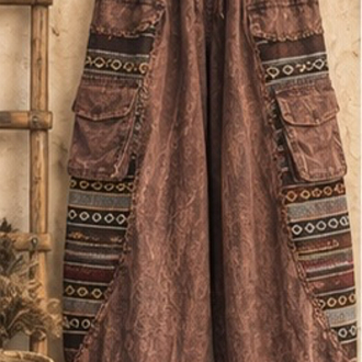 Nepal tasarım pantolon
