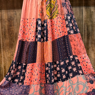Otantik patchwork etek
