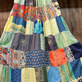 Otantik patchwork etek