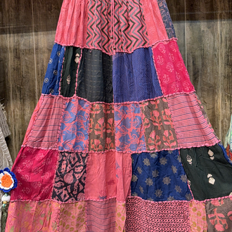 Otantik patchwork etek
