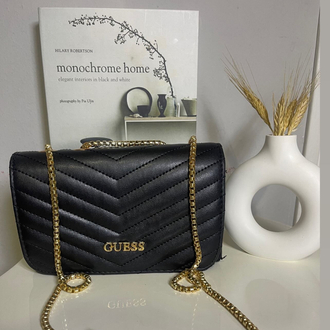 Siyah Guess Model Zincir Askılı Omuz Çantası (200₺)
