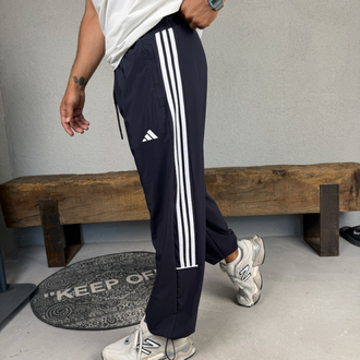 Adidas Essentials Oversized Pants Navy/White