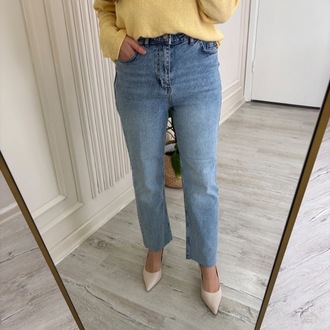 Zr model kesik paça jean 