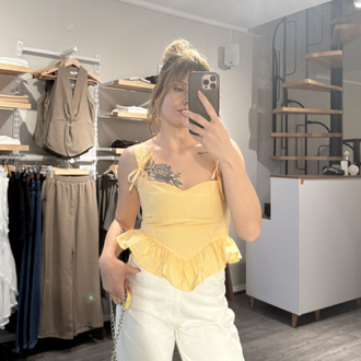 Fırfır Detaylı Büstiyer