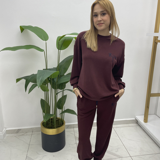 Arkası Desenli Eşofman Takımı 