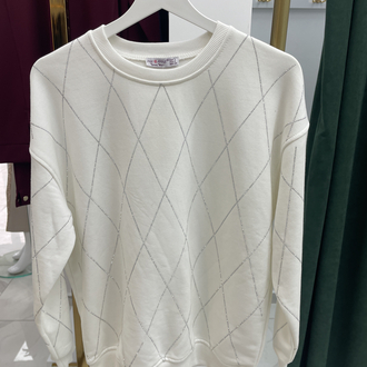 Taşlı Sweatshirt