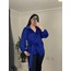 marka model yandan bağlamalı bluz (saks)