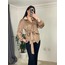 marka model yandan bağlamalı bluz (sütlü kahve)