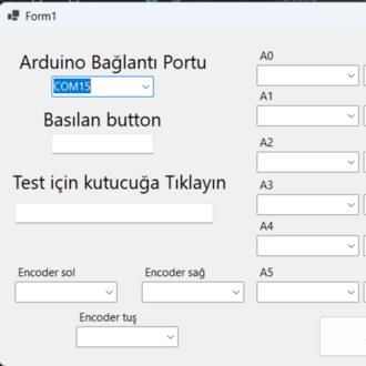 Arduino Uno CH340 buttonbox yazılımı (encoderli)