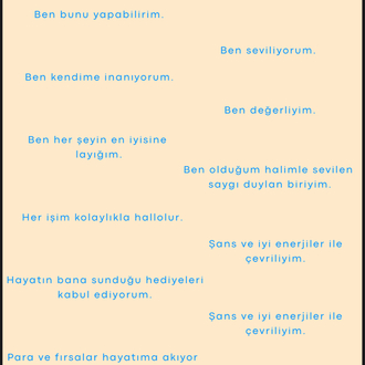 Manifest&Şükür Günlüğü