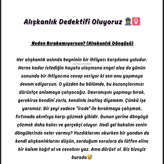 Alışkanlık Değiştirme Rehberi