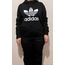 Adidas Kapşonlu Sweat Siyah Takım