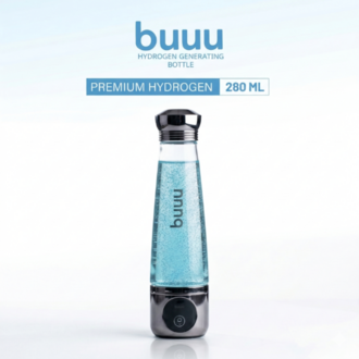 BUUU H6 Hidrojenli Su Şişesi – 5000 ppb | SPE + PEM | Şarjlı |280ml