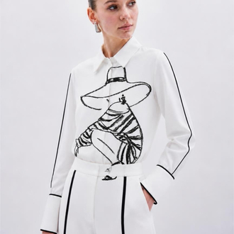 Woman with a hat 