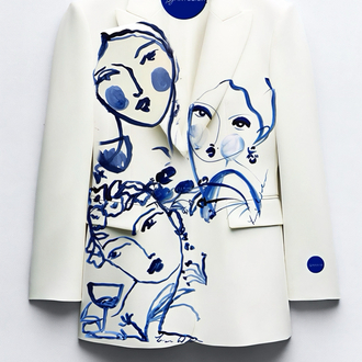Blue Faces 