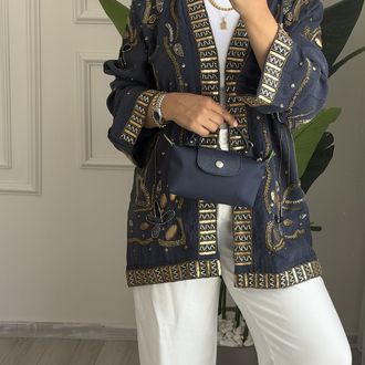 Safir Desen ceket