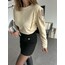 zincir detay sweatshirt rahat kalıp