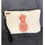 Ananas Kanaviçe Clutch Çanta