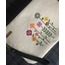 Çiçek Bahçesi Kanaviçe Clutch Çanta