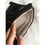 M Harfi Kanaviçe Clutch Çanta