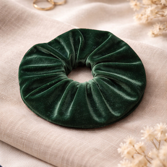 Kadife Saç Tokası – El Yapımı Dolgun Scrunchie | 8 Renk