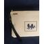 Serçeli Kanaviçe Clutch Çanta 