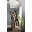 ELEGANCE SATEN ELBİSE -Vizon
