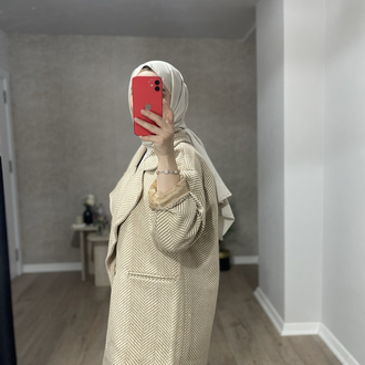 BALIKSIRTI KAŞE KABAN -Camel
