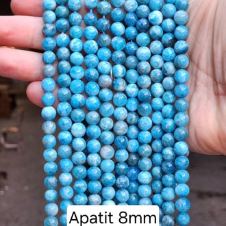 8 MM Apatit Taşı Dize A Kalite