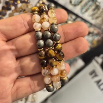 Sitrin,Pirit Ve Kaplan Gözü Taşı (Bereket Ve Enerji)