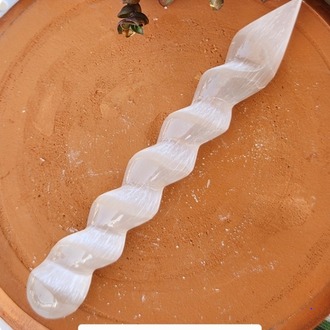 Selenit Spiral Çubuk