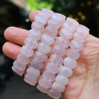Rolex Tarzı Pembe Kuvars Taşı