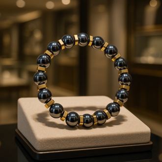 Luxury Hematit Taşı Bileklik