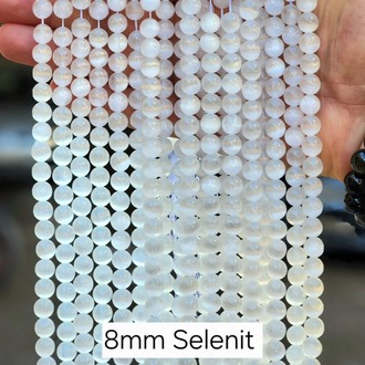 8 MM SELENİT TAŞI DİZE