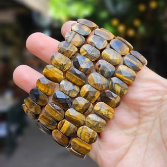 Rolex Tarzı Kaplan Gözü Taşı Bileklik