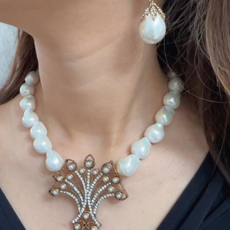 Bronz özel tasarım Mayorka incisi set