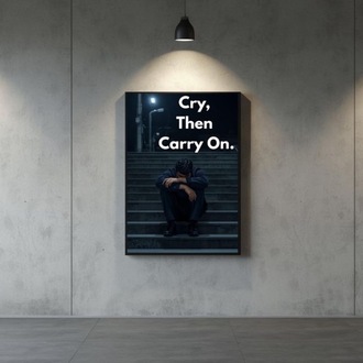 Motivational Quote Poster, Digital Download, Office Decor, Positive Vibes Typography