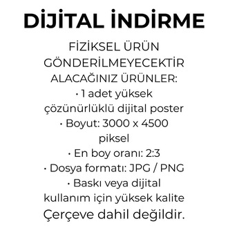 Kişisel Gelişim Duvar Dekoru | Ofis ve Çalışma Alanı İçin Minimalist Poster