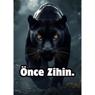 Durdurulamaz Zihin – Motivasyon Duvar Sanatı (Dijital İndirme)