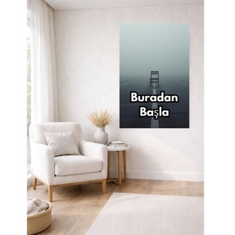 Motivasyon Posteri | Liderlik ve Başarı Sözü Poster | Girişimci & Ofis Duvar Dekoru 
