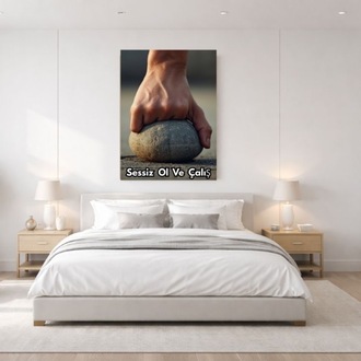 Motivasyon ve Disiplin Posteri | Kişisel Gelişim Dijital Poster