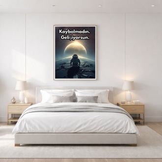 Motivasyonel Duvar Sanatı | Kişisel Gelişim Baskısı | Modern Kişisel Geli