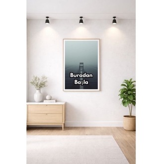 Motivasyon Posteri | Liderlik ve Başarı Sözü Poster | Girişimci & Ofis Duvar Dekoru 