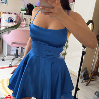 Şortlu mini elbise 