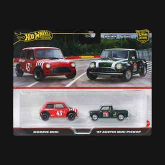 Hot Wheels 2'li̇ Premi̇um Araba Seti̇ Morris Mini & 67 Austin Mini Pickup