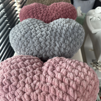 Kalp Yastık - Pembe