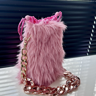 Pembe Şekerim Telefon Çantası