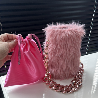 Pembe Şekerim Telefon Çantası