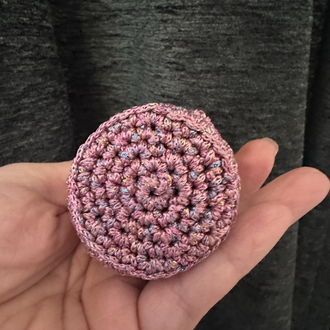 Mini Aşk Cüzdan Anahtarlık / pembe - mat pembe klips