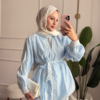 Premium kap bebe mavisi